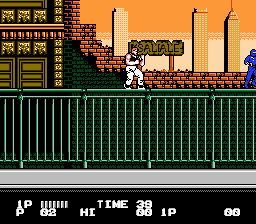 Dragon Ninja screenshot 4 for Famicom